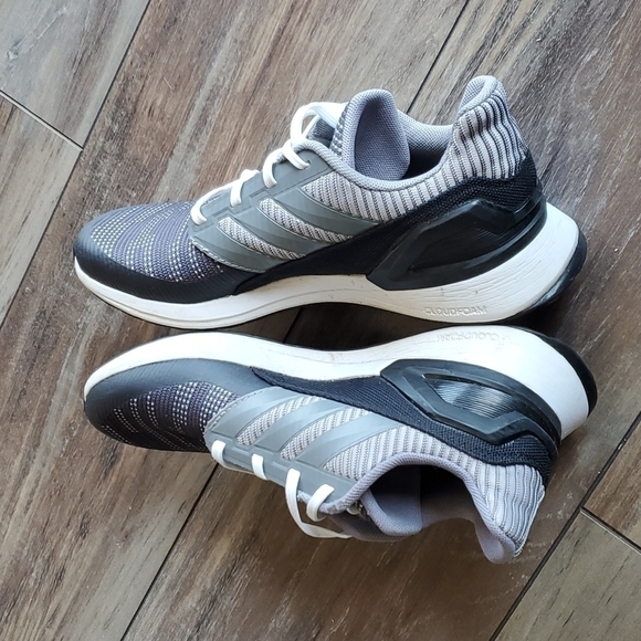 Adidas Mens RapidaRun Knit Athletic Trainer Running shoes sneakers sz 5.5 - Picture 6 of 14